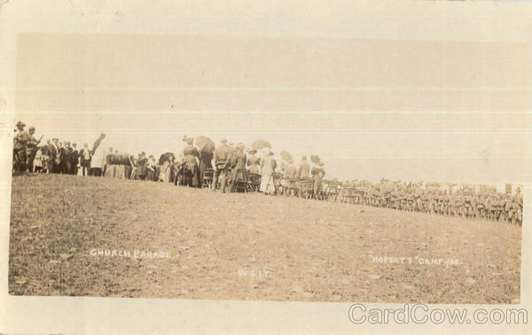 1908 Church Parade Hopeott Camp Events