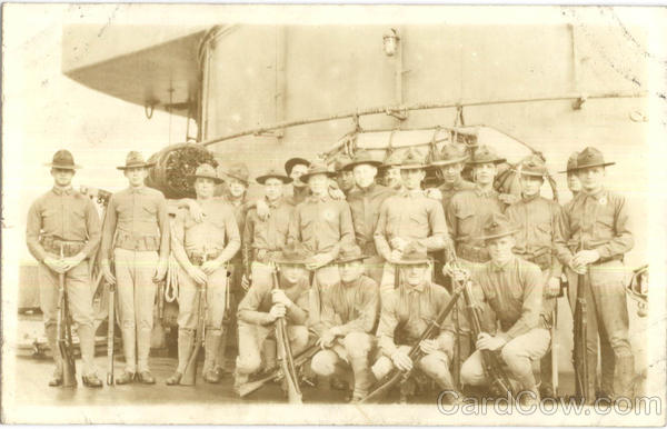 Group with Rifles Military