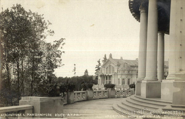 Agriculture & Manufacture Bldg's 1909 Alaska Yukon-Pacific Exposition
