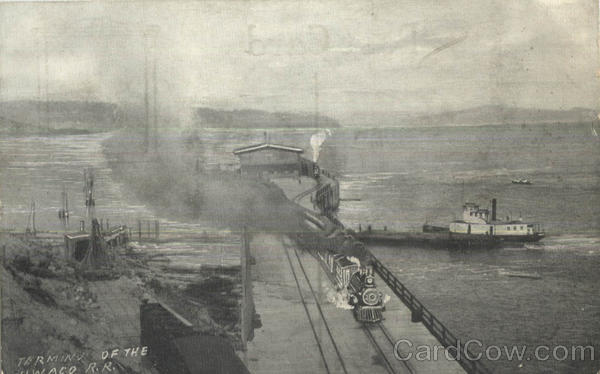 Terminal of the Ilwaco R.R. Depots