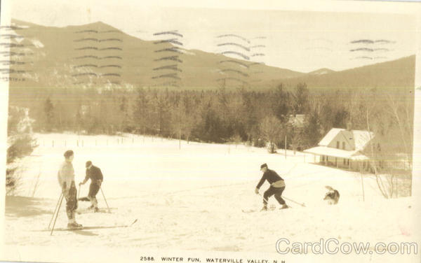Winter Fun - Skiing Waterville Valley New Hampshire