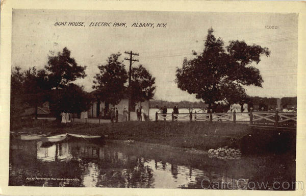 Boat House, Electric Park Albany New York