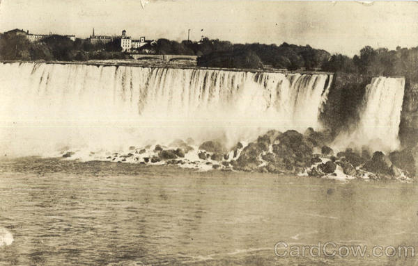 Mowhawk River Falls Cohoes New York