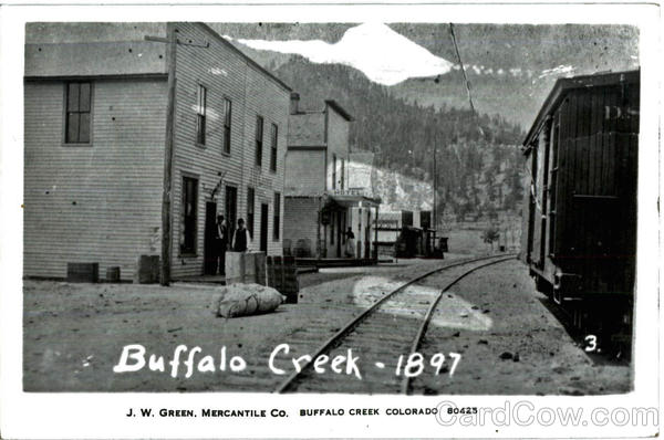 J. W. Green Mercantile Co Buffalo Creek Colorado
