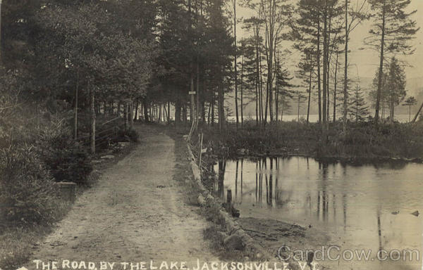 The Road By The Lake Jacksonville Vermont