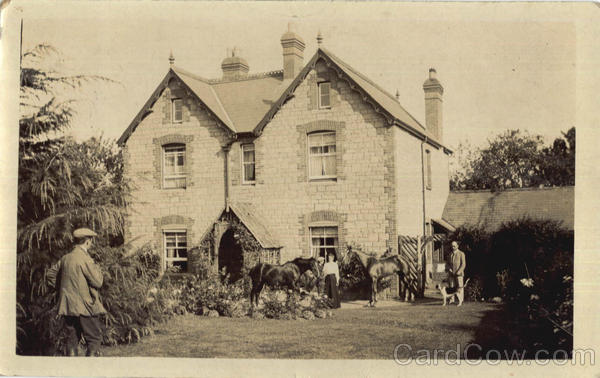 Country Manor with Horses UK Buildings