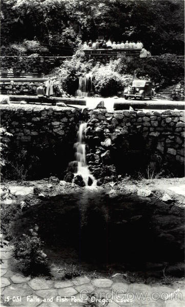 Falls and Fish Pond Oregon Caves National Monument