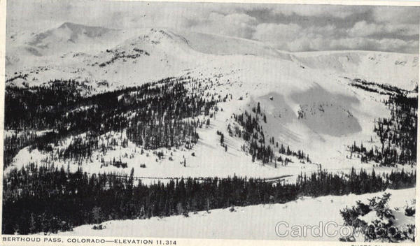 Berthoud Pass Scenic Colorado