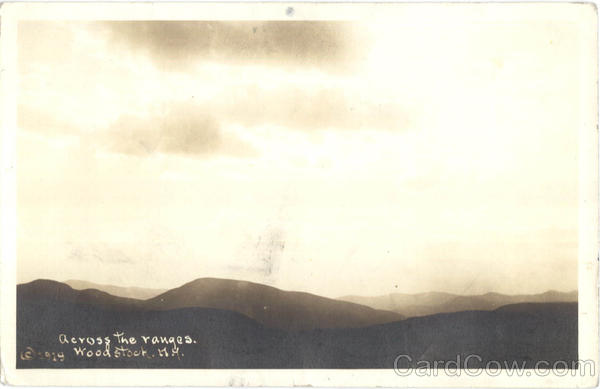 Across The Ranges Woodstock New York