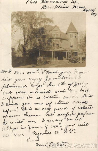 164 Harvard St. Brookline Massachusetts