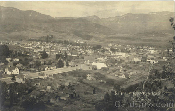 Birds Eye View Steamboat Springs Colorado