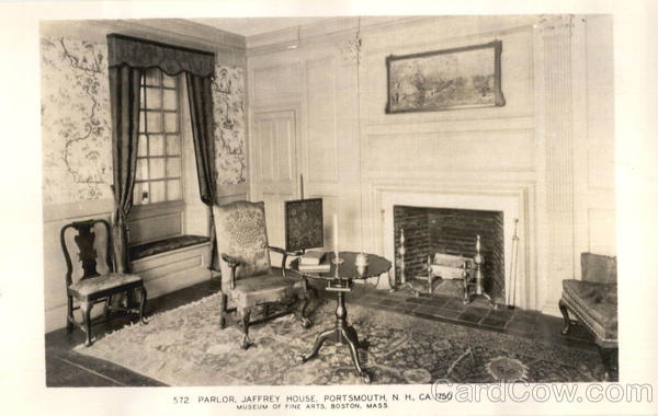 Parlor , Jaffrey House Portsmouth New Hampshire