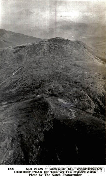 Air View, Cone Of Mt. Washington Mount Washington New Hampshire