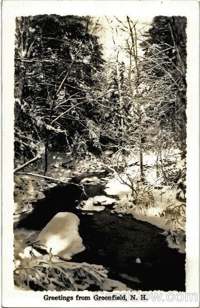 Greetings From Greenfield New Hampshire