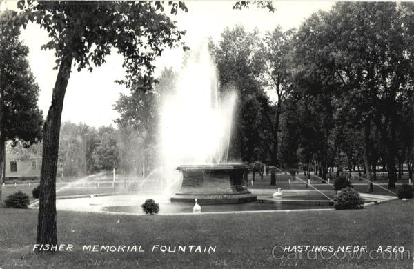 Fisher Memorial Fountain Hastings Nebraska