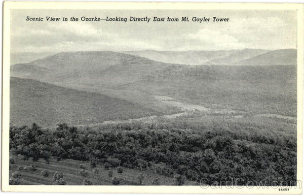 Sceinc View In The Ozarks Scenic Arkansas