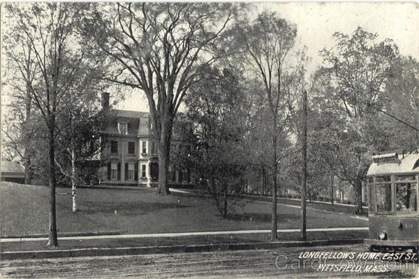 Longfellow's Home, East St Pittsfield Massachusetts