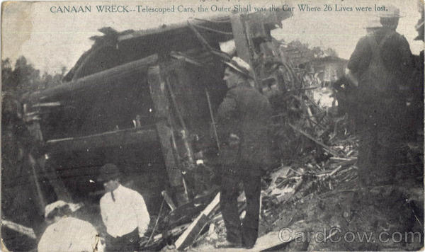 Canaan Wreck New Hampshire Disasters