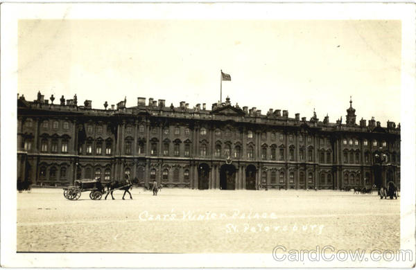 Czar's Winter Palace St. Petersburg Russia