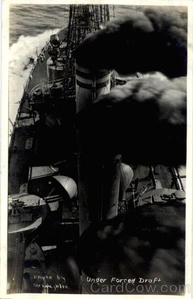 Under Forced Draft Navy