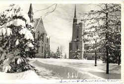 Saint Lawrence University Postcard