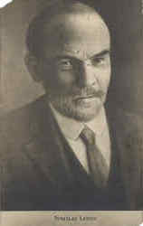 Nikolai Lenin Postcard