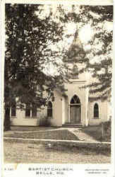 Baptist Church Postcard