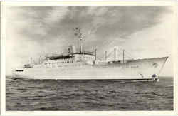 Swedish American Line Postcard