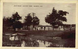 Boat House, Electric Park Postcard