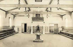 Church Interior Postcard
