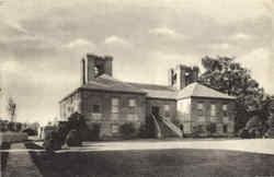 South View Of Stratford Hall Postcard