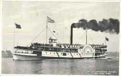 TJ Potter Off For Long Beach Postcard