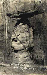 Famous Jug Rock Postcard