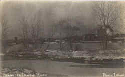 Scene On Illinois River Postcard