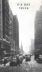 V - E Day Postcard