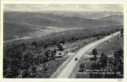 Scenic View Of U. S. 71 Postcard