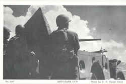 Anti-Tank Gun Postcard