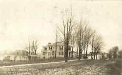 Main St. Looking North Postcard
