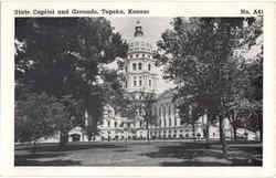 State Capitol And Grounds Postcard