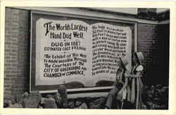 The Worlds Largest Hand Dug Well Postcard
