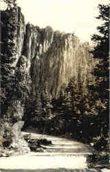 Palisades Cimarron Canyon, NM Postcard Postcard