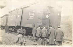 Train Wreck Disasters Postcard Postcard