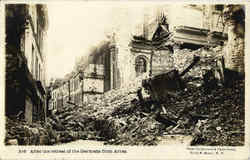 After the retreat of the Germans from Arras Postcard