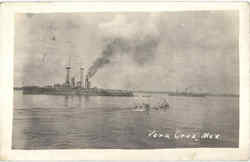 Vera Cruz Mexico Postcard
