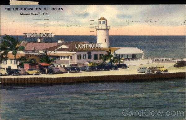 The Lighthouse on the Ocean Miami Beach Florida