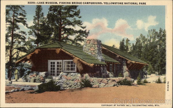 Yellowstone National Park Fishing Bridge Campground Wyoming