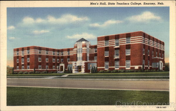 Men's Hall, State Teachers College Kearney Nebraska