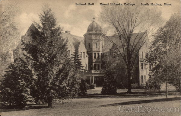 Safford Hall, Mount Holyoke College South Hadley Massachusetts