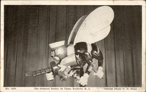 The Original Seabee at Camp Endicott, Rhode Island