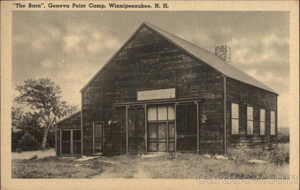 The Barn, Geneva Point Camp Winnipesaukee New Hampshire